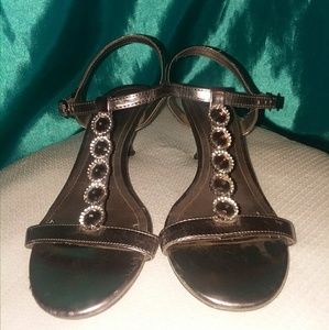 Strappy Flirty Kitten Heels